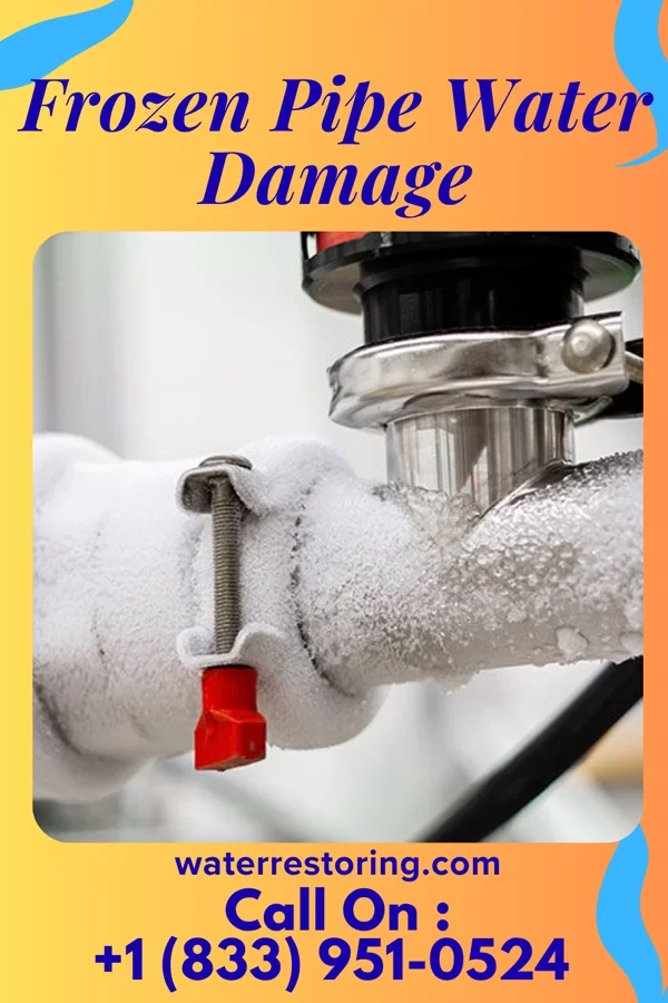 Frozen Pipe Water Damage in York, SC